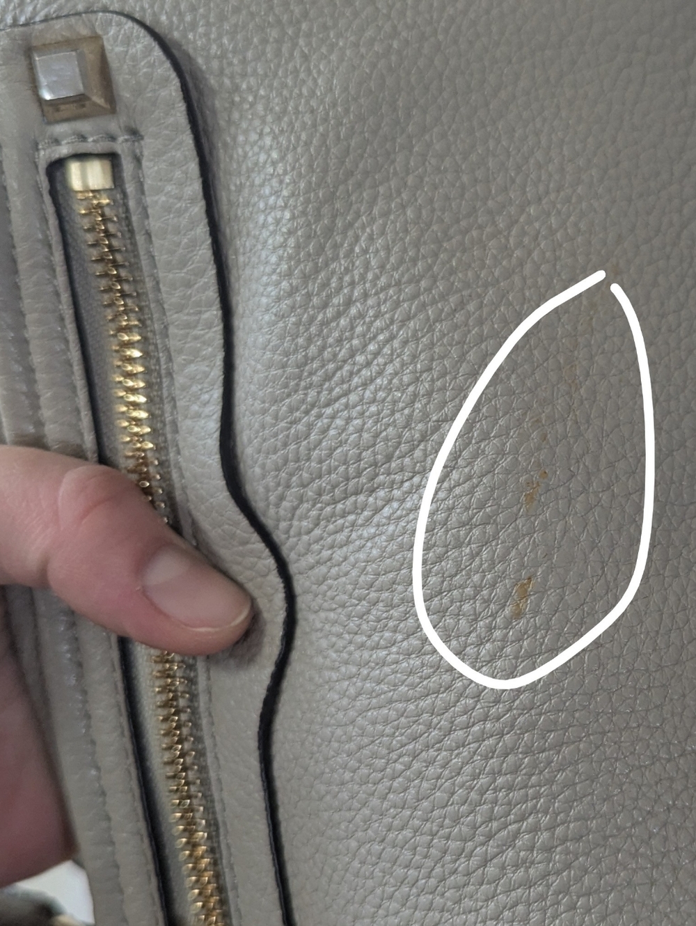 Rebecca Minkoff Taupe Handbag - Picture 12 of 13